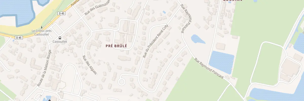 Plan du 30 Rue du President Rene Coty au Croisic
