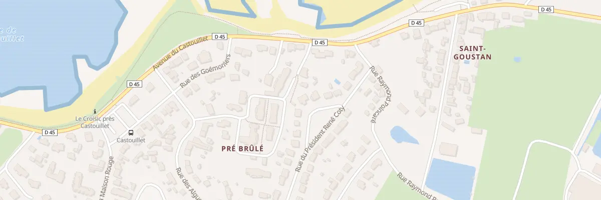 Plan du 45 Rue du President Rene Coty au Croisic