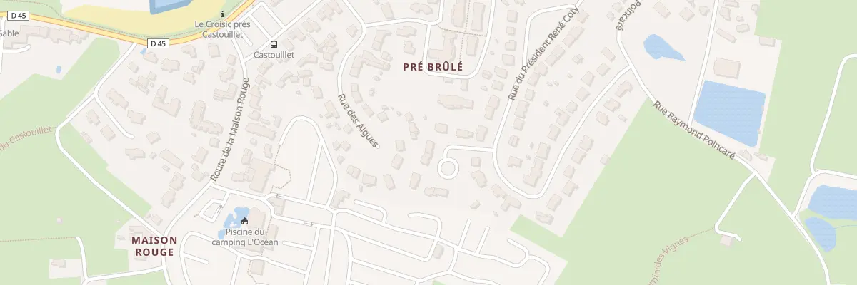 Plan du 3 Rue du Pré Brule au Croisic