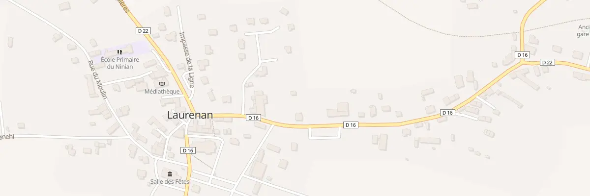 Plan du 11 Rue de l’Argoat à Laurenan