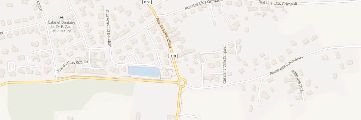 Plan du 37 Rue de Saint-Alban à Pléneuf-Val-André