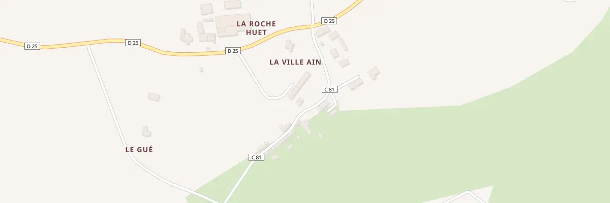 Plan du 8 La Ville Ain à Trébry