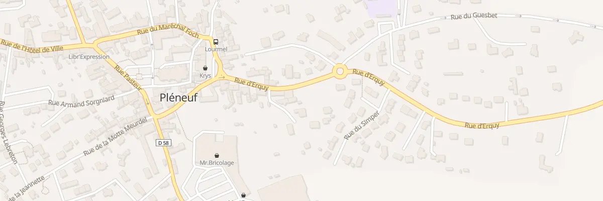 Plan du 3 All de la Forge à Pléneuf-Val-André