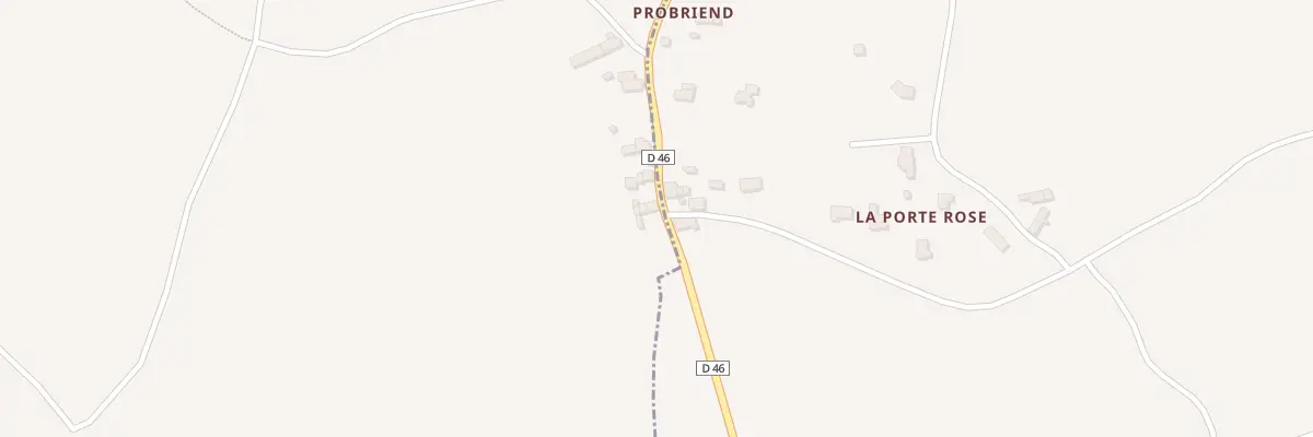 Plan du 38 Le Probriend à Landéhen