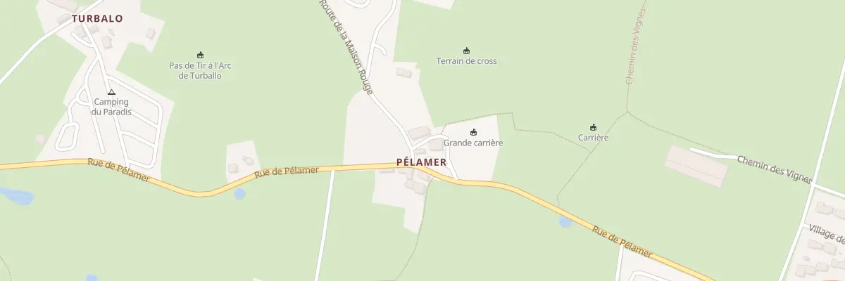 Plan du 5124 Pélamer au Croisic