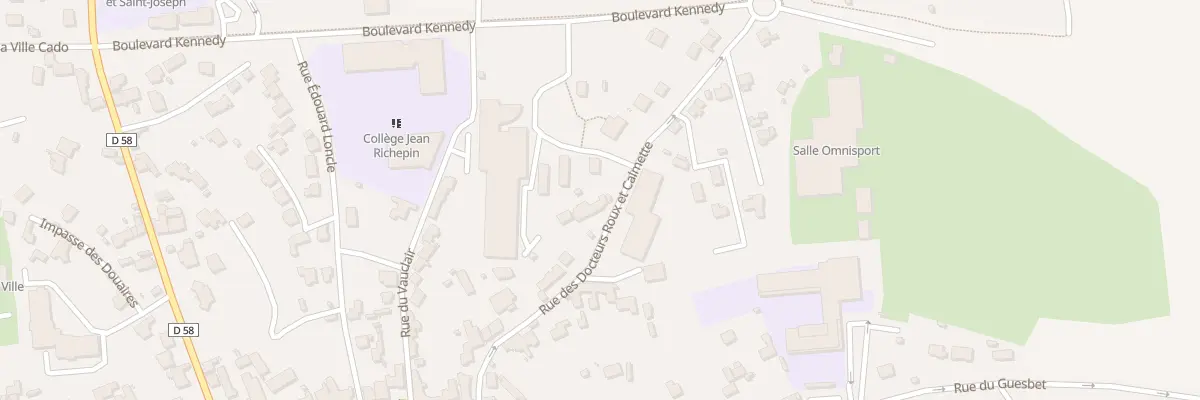Plan du 23 Rue Docteurs Roux Calmette à Pléneuf-Val-André