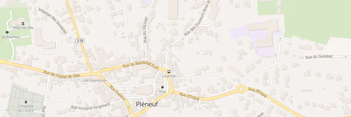 Plan du 2B Rue Docteurs Roux Calmette à Pléneuf-Val-André