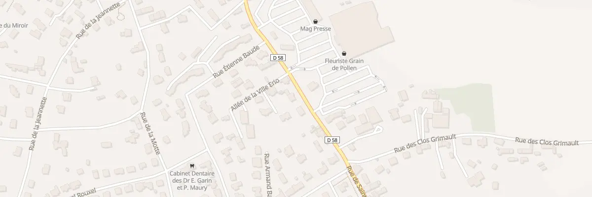 Plan du 24 Rue de Saint-Alban à Pléneuf-Val-André