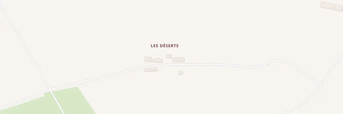 Plan du 5415 Les Déserts à Lizio