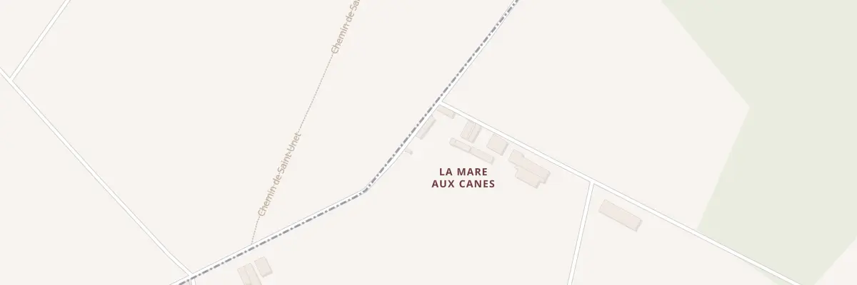 Plan du 44 La Mare aux Canes à Laurenan