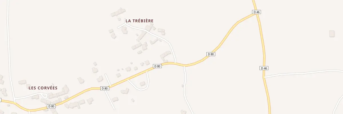 Plan du 37 Les Chaussees à Saint-Trimoël