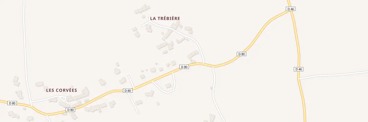Plan du 31 La Trébière à Saint-Trimoël