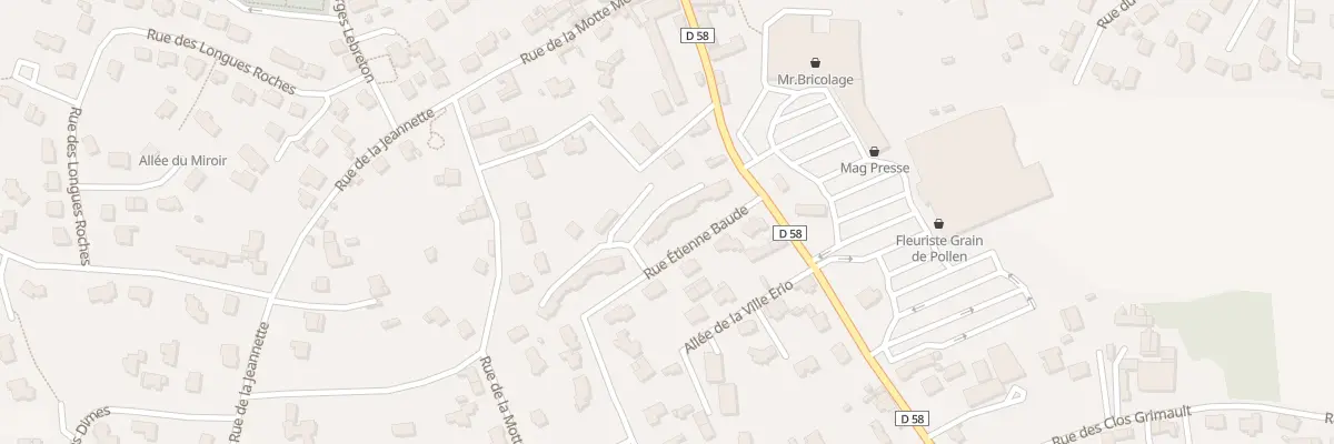 Plan du 6 Rue Etienne Baude à Pléneuf-Val-André