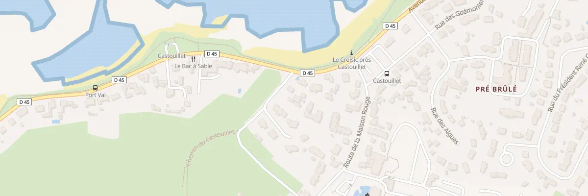 Plan du 3 Rue des Bernaches au Croisic