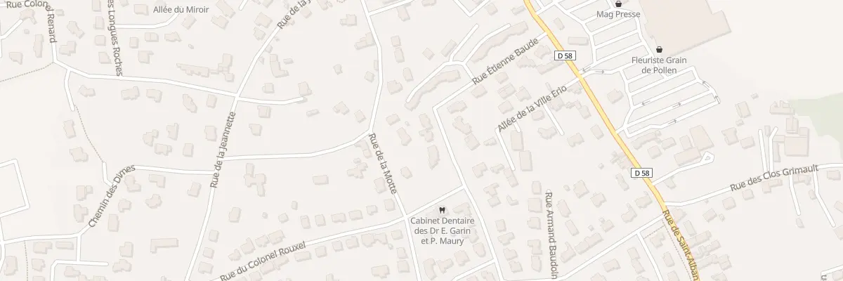 Plan du 16 Rue Etienne Baude à Pléneuf-Val-André