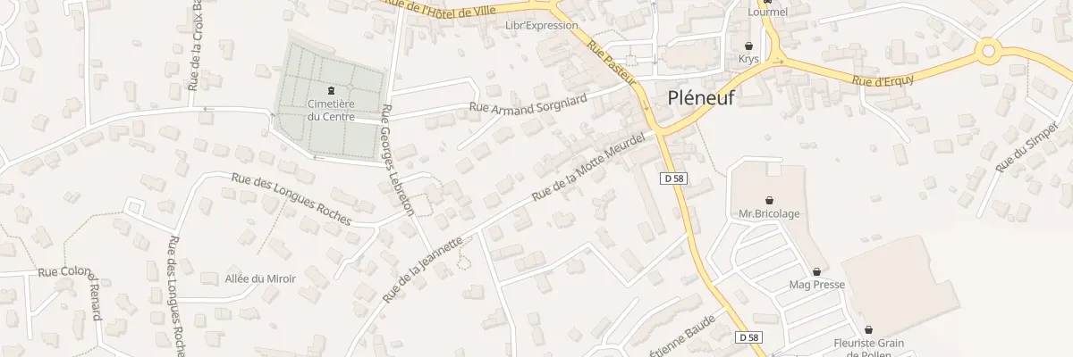 Plan du 24 Rue de la Motte Meurdel à Pléneuf-Val-André