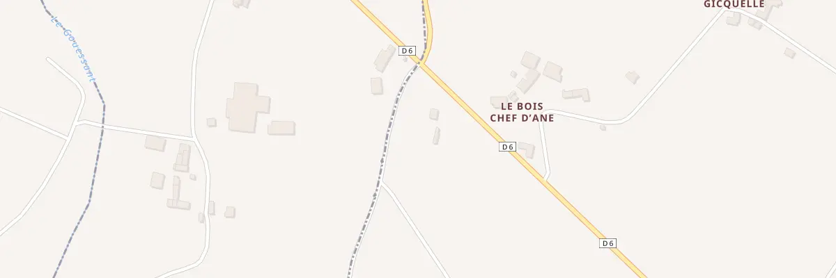 Plan du 13 Le Bois Chef d’Ane au Mené