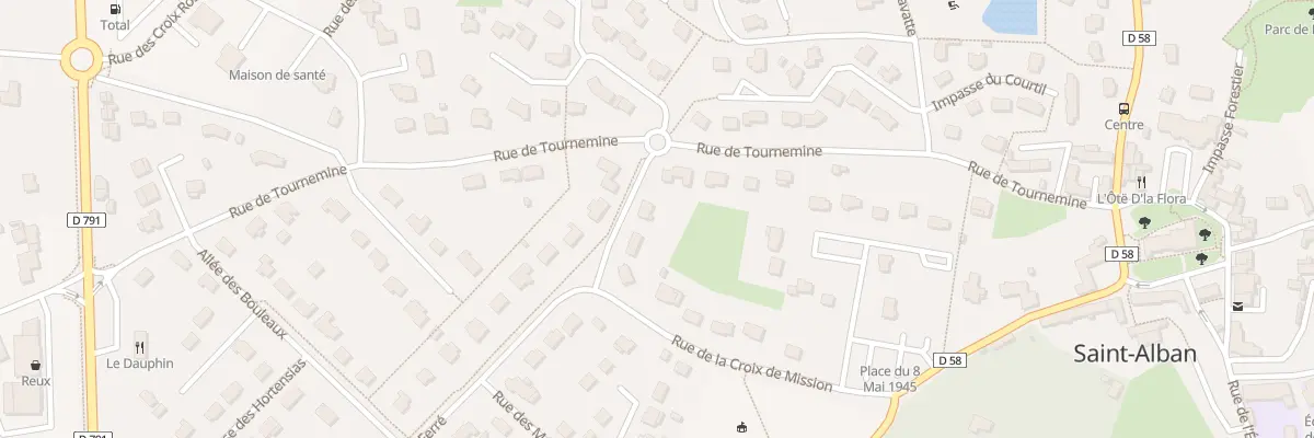 Plan du 26 Rue du Chemin Ferré à Saint-Alban