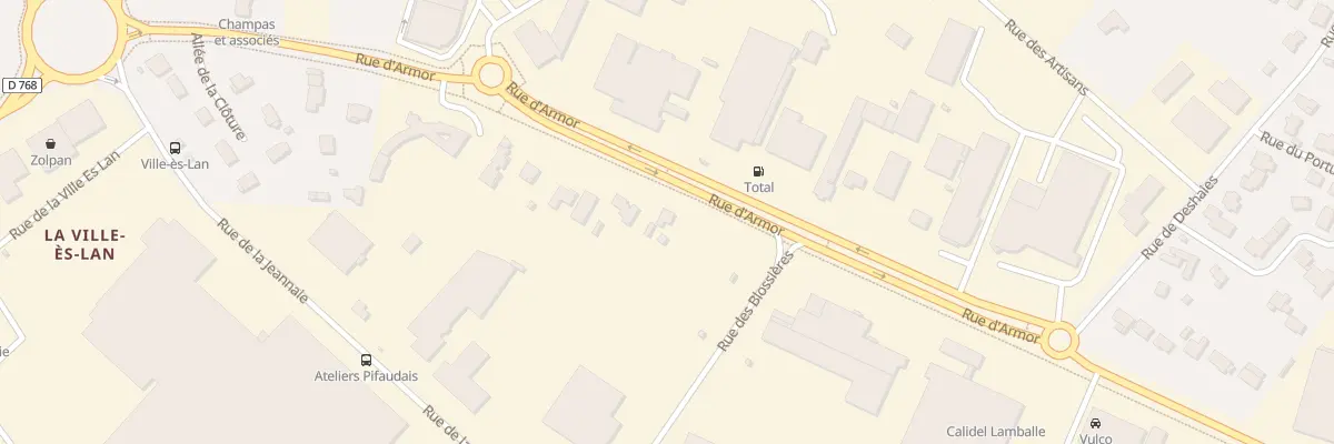 Plan du 11 Rue d’Armor Maroue à Lamballe-Armor