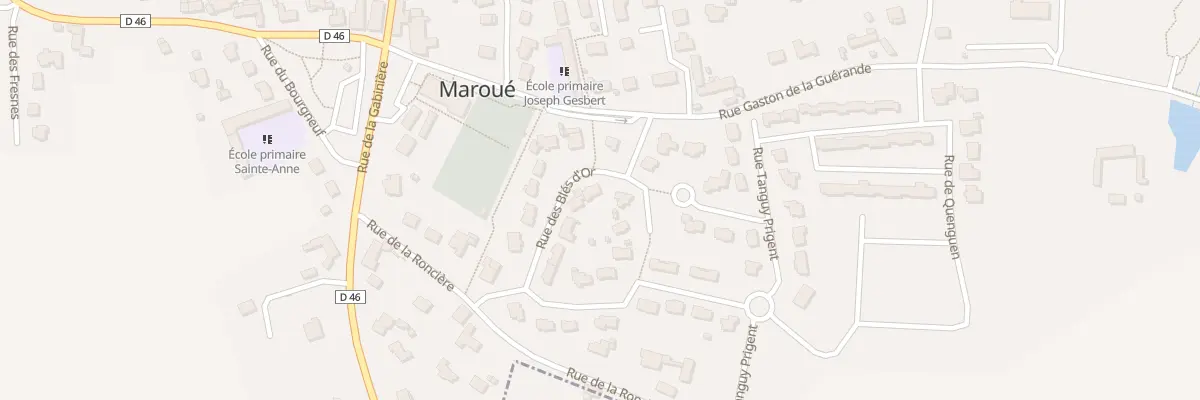 Plan du 5 Rue des Bles d’Or Maroue à Lamballe-Armor