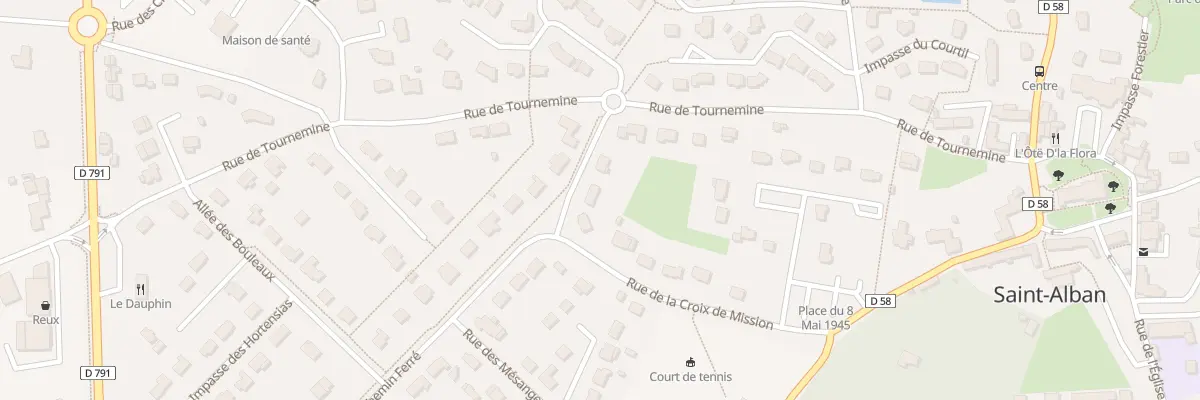 Plan du 24 Rue du Chemin Ferré à Saint-Alban