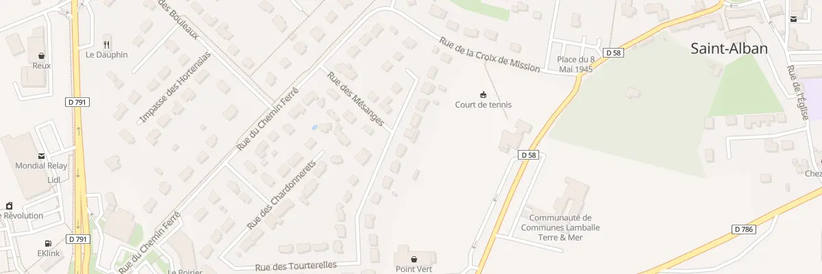 Plan du 9 Rue des Alouettes à Saint-Alban