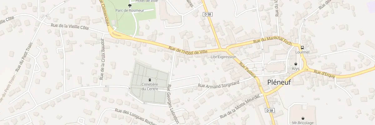Plan du 20 Rue de l’Hôtel de Ville à Pléneuf-Val-André