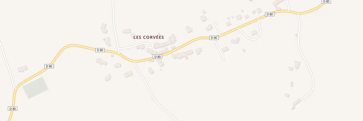 Plan du 14 Les Corvées à Saint-Trimoël