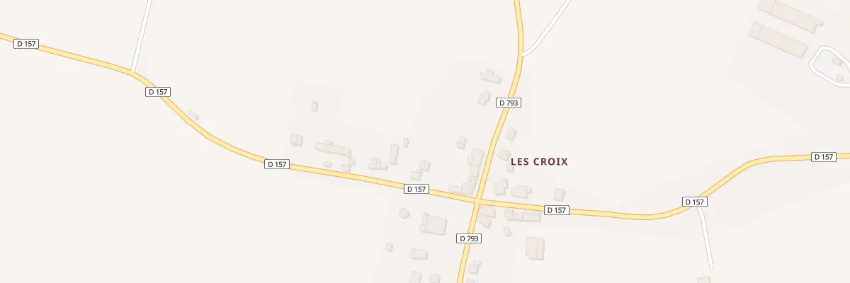 Plan du 6 Les Croix à Forges de Lanouée