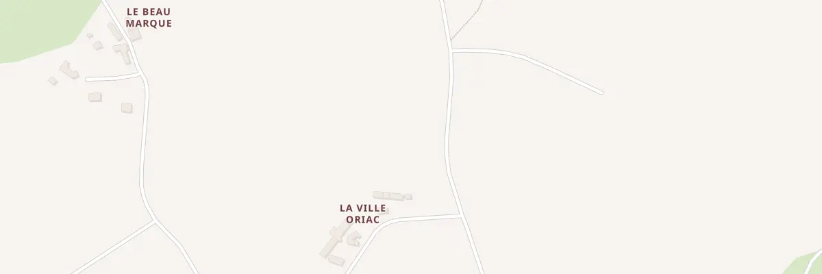 Plan du 10 La Ville Oriac à Trébry