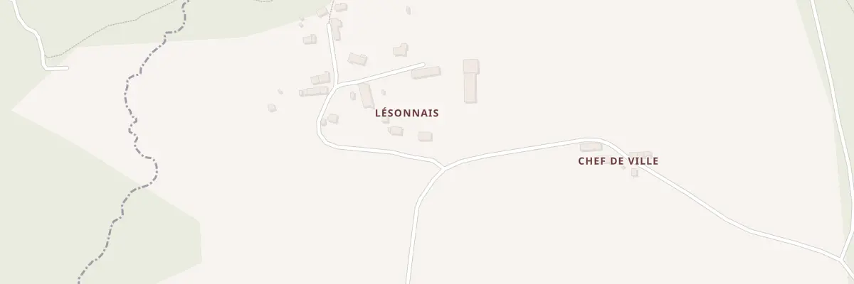 Plan du 2 Lésonnais à Saint-Guyomard
