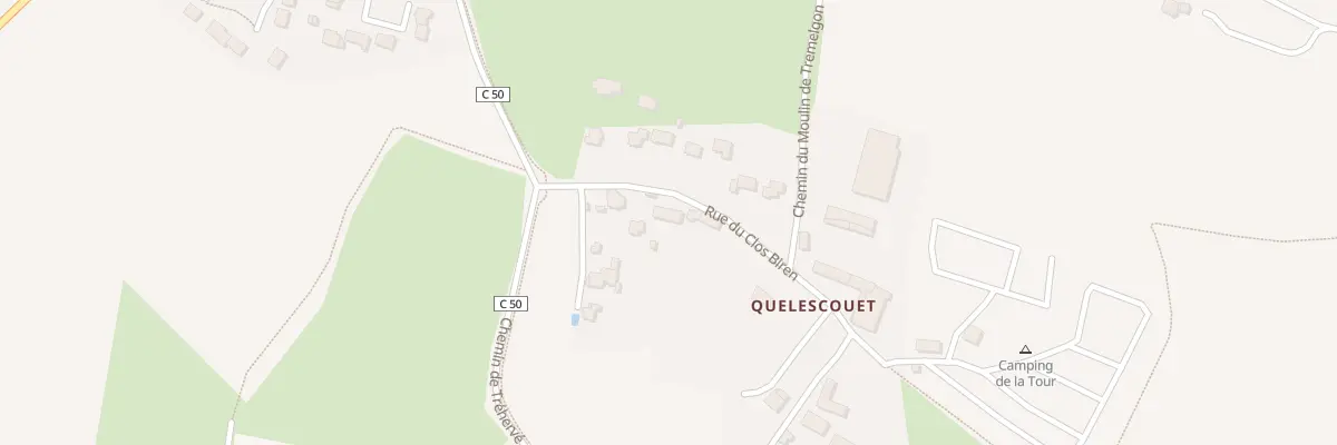 Plan du 3 Rue du Clos Biren à Ambon