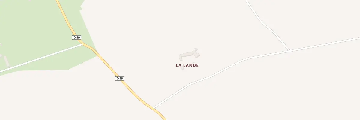 Plan du 5140 La Lande à Andel