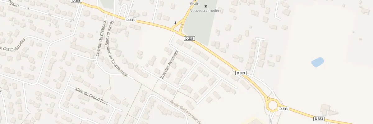 Plan du 25 Rue des Avenuets à Piriac-sur-Mer