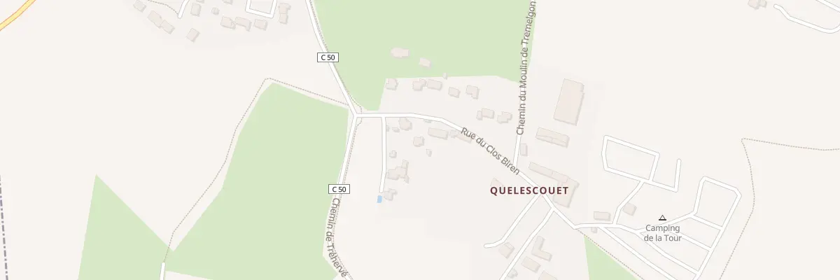 Plan du 1 Rue du Clos Biren à Ambon