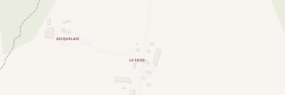 Plan du 2 Le Foso à Saint-Guyomard