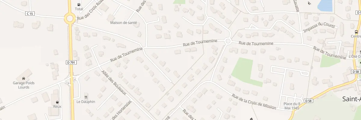 Plan du 27 Rue de Tournemine à Saint-Alban