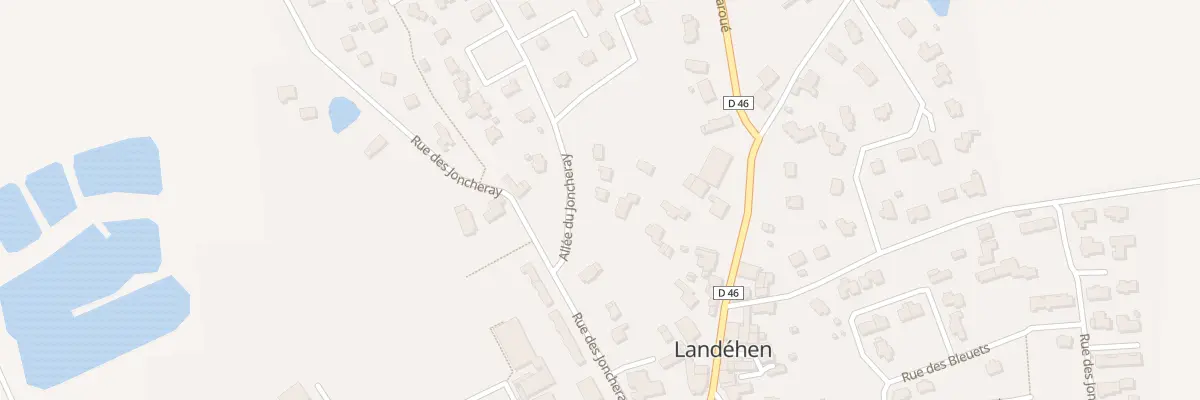 Plan du 4 Rue des Saules à Landéhen