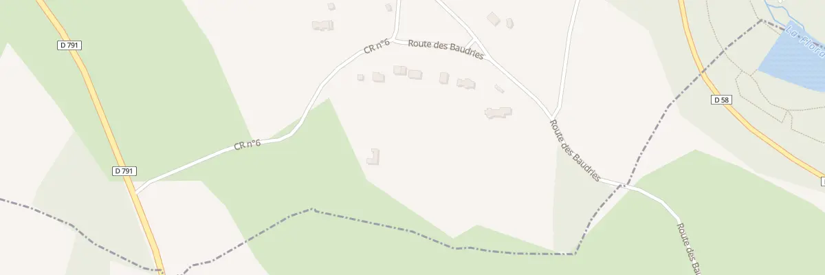 Plan du 4 Rte des Baudries à Pléneuf-Val-André