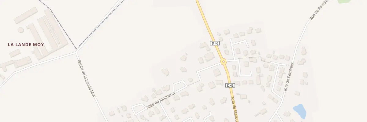 Plan du 6 Rue des Artisans à Landéhen