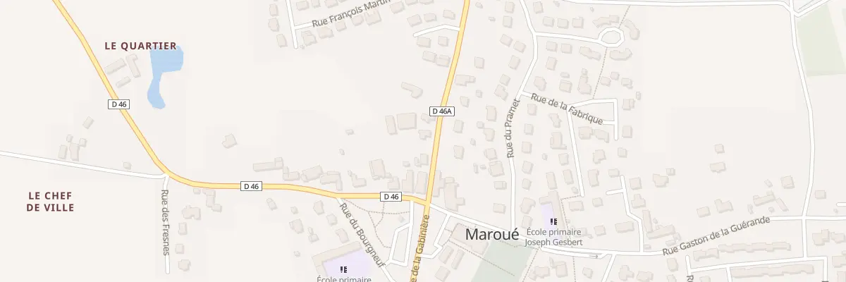 Plan du 1B Rue des Petites Fontaines Maro à Lamballe-Armor