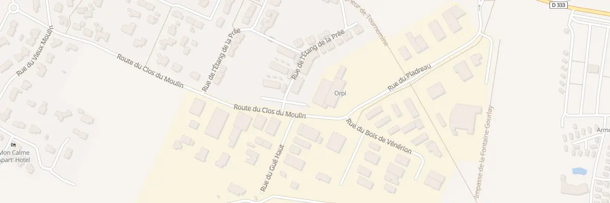 Plan du 2 Rue de l’Étang de la Prée à Piriac-sur-Mer