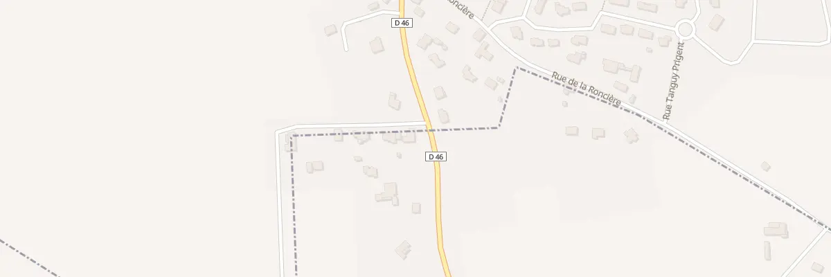 Plan du 25 Rue de Maroué à Landéhen