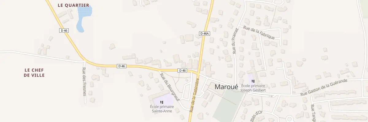Plan du 6 Rue Col Halna du Fretay Maroue à Lamballe-Armor