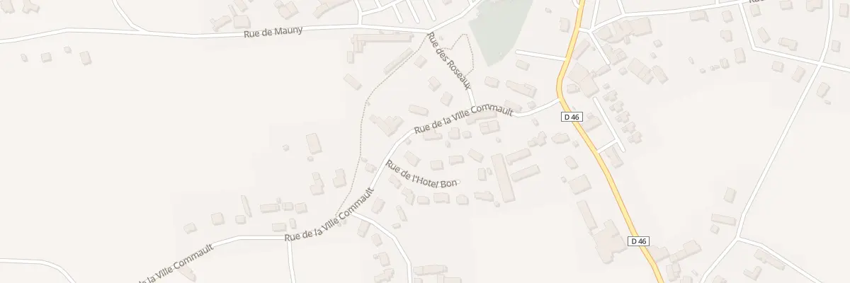 Plan du 9 Rue de la Ville Commault à Landéhen