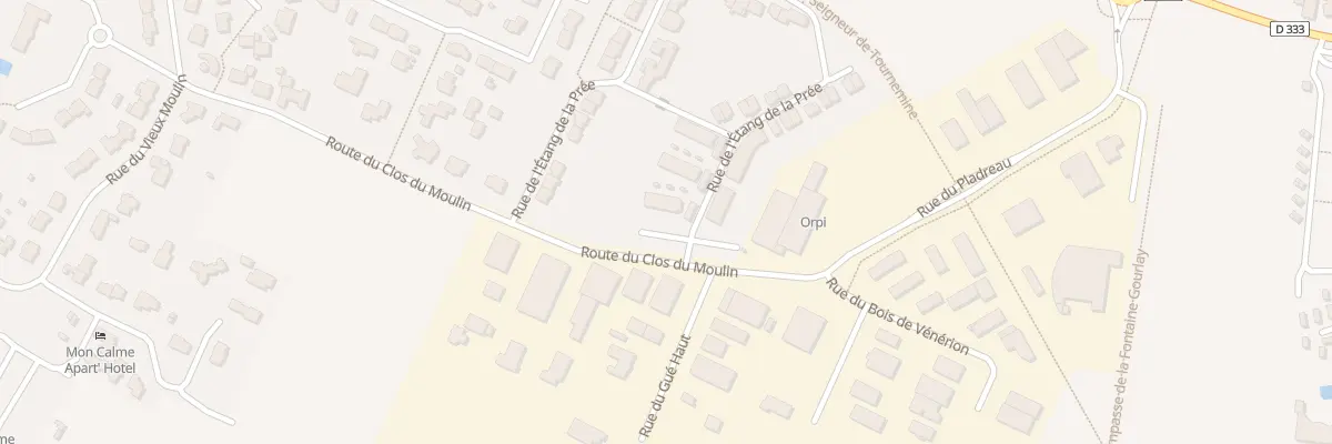 Plan du 5 Rue de l’Étang de la Prée à Piriac-sur-Mer