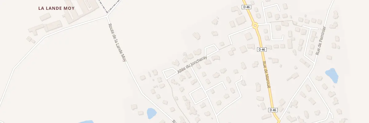 Plan du 24 All du Joncheray à Landéhen