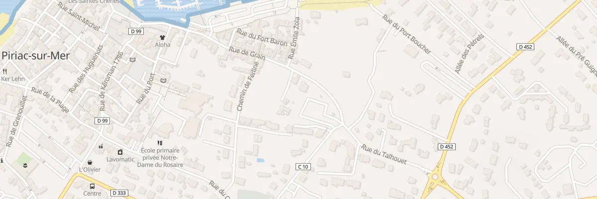 Plan du 20 Rue de Grain à Piriac-sur-Mer