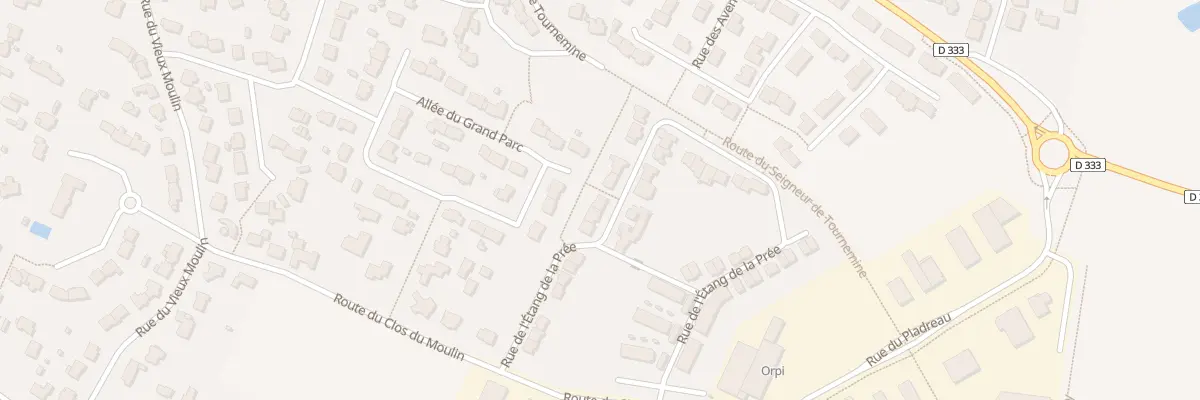 Plan du 69 Rue de l’Étang de la Prée à Piriac-sur-Mer