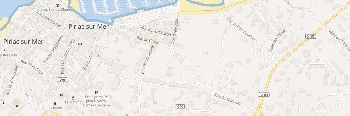 Plan du 16 Rue de Grain à Piriac-sur-Mer